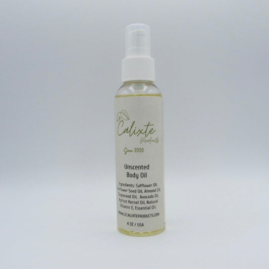 Unscented Body Oil