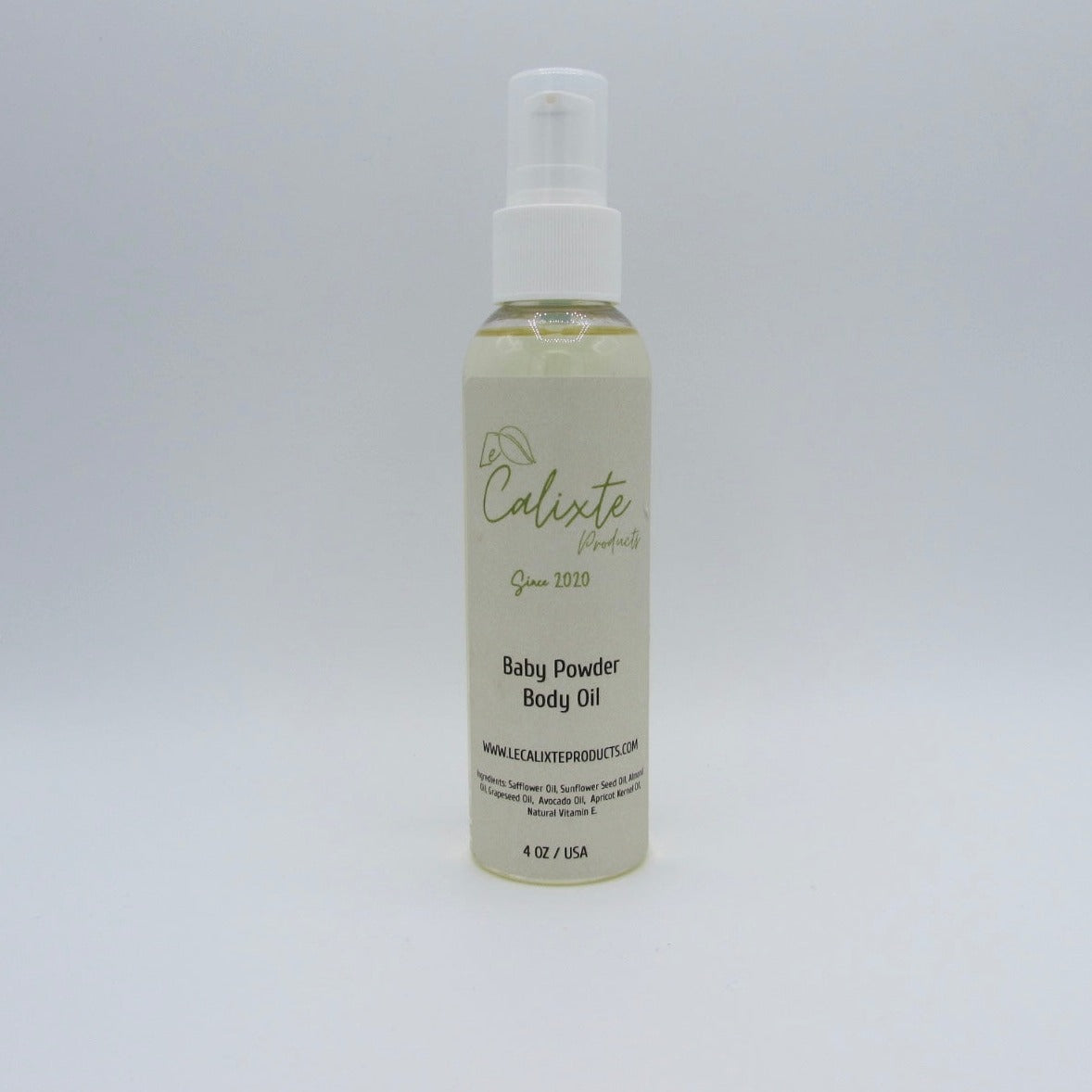 Baby Powder Body Oil